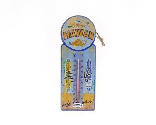 Thermometer Mdf Hawaii 27x10 - Decoratiemateriaal (h%)