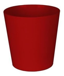Pot dallas keramiek ø13xh13cm rood