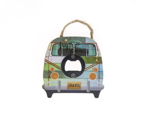 Bottle Opener Van Say 10cm - Decoratiemateriaal (h%) 1 Bottle Opener Van Say 10cm - Decoratiemateriaal (h%)