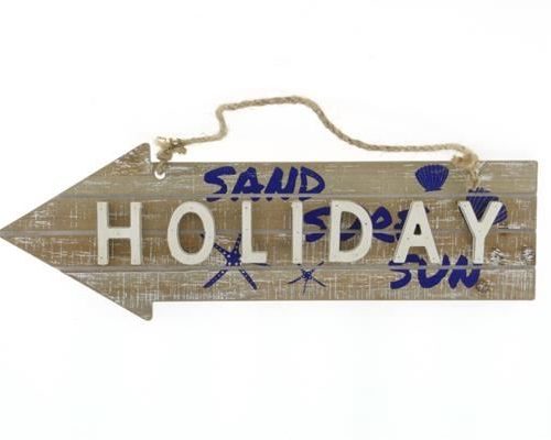 Wall Hanger Mdf Arrow Holiday - Decoratiemateriaal (h%)