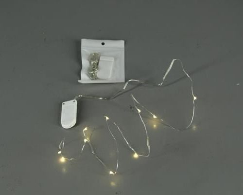 Led Wire Silver (10l) 1m B/o - Decoratiemateriaal (h%)