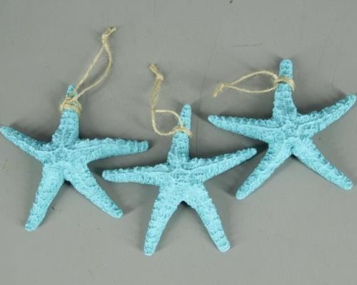 Starfish Large Blue 13cm - Decoratiemateriaal (h%)
