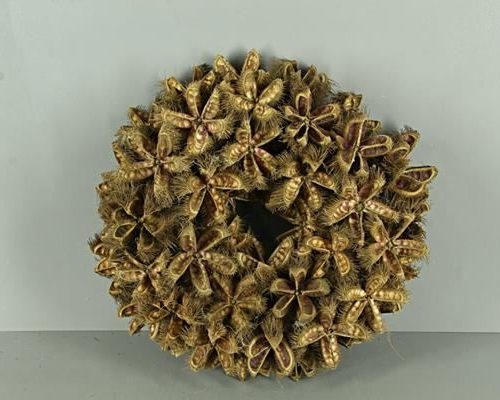 Wreath Kartoos Ø38cm Natural - Krans h%