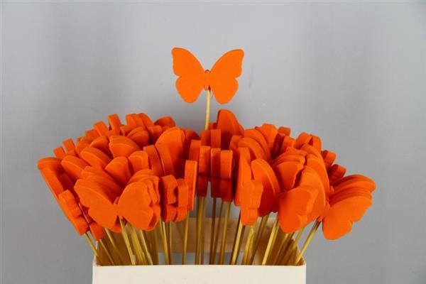 Stick butterfly foam orange - Stick butterfly foam orange 1 Stick butterfly foam orange - Stick butterfly foam orange