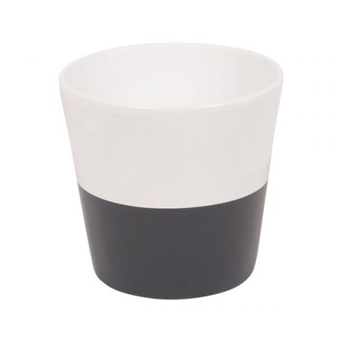 Lisa ompot 14 cm zwart/wit