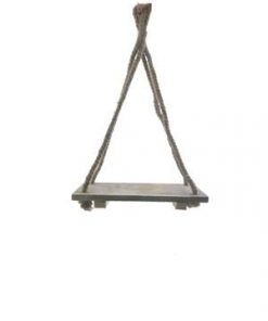 Wooden Tray Hang 30x15x50cm - Decoratiemateriaal (h%)