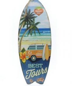 Surfboard Mdf 78cm-tours - Decoratiemateriaal (h%)