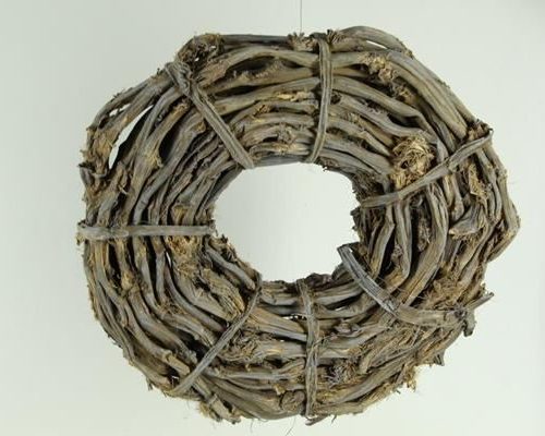 Wreath Banana Stick Greywash - Krans h%