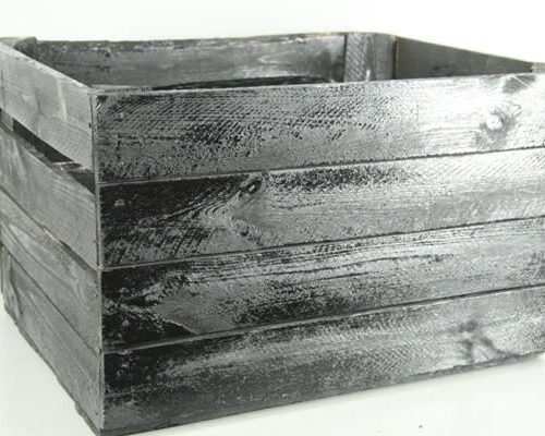 Fruit Box Grey (50x40x30) - Decoratiemateriaal (h%)