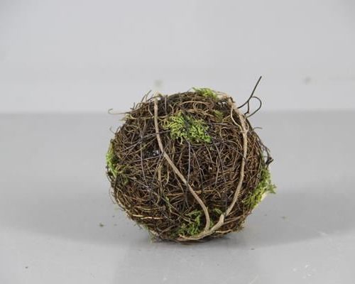 Ball Rattan/mos  Ø10cm - Mos 21%