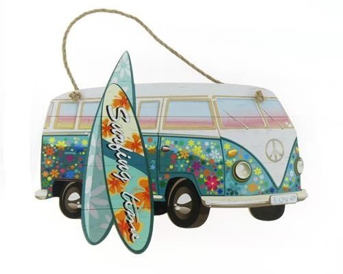 Wall Hanger Mdfvanblue 52x38 - Decoratiemateriaal (h%)