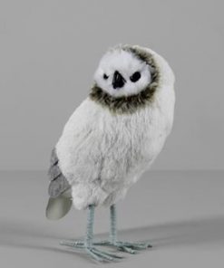 Fig. Owl Felt+fiber 24cm 1182 - Decoratiemateriaal (h%)