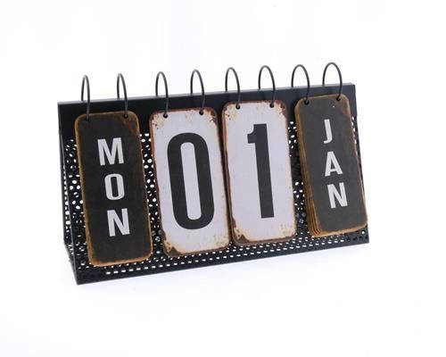 Calender 34x21cm - Decoratiemateriaal (h%)