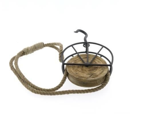Hook Mtl/wood Brown/nat. 47170 - Decoratiemateriaal (h%)