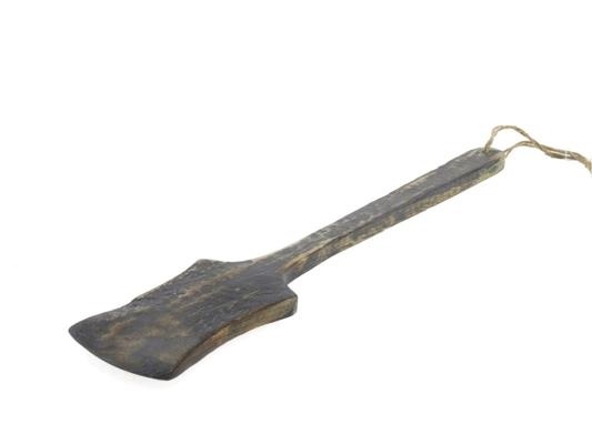 Spoon Wood Rect. 40cm Greywash - Decoratiemateriaal (h%) 1 Spoon Wood Rect. 40cm Greywash - Decoratiemateriaal (h%)