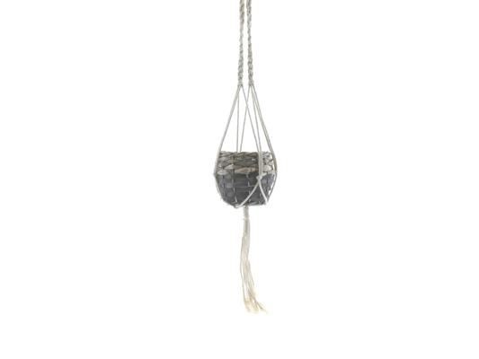 Basket Willow+hanger Ø10x10cm - Decoratiemateriaal (h%) 1 Basket Willow+hanger Ø10x10cm - Decoratiemateriaal (h%)