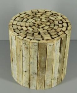 Pillar Pinewood Ø30 / H30 - Decoratiemateriaal (h%)