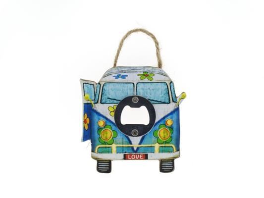 Bottle Opener Van Love 10cm - Decoratiemateriaal (h%) 1 Bottle Opener Van Love 10cm - Decoratiemateriaal (h%)