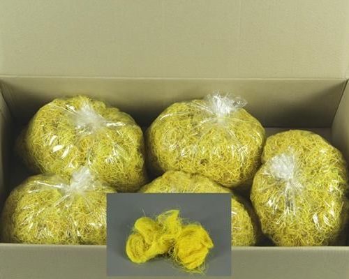 Tamarind Fiber Yellow(bag 500g - Decoratiemateriaal (h%)