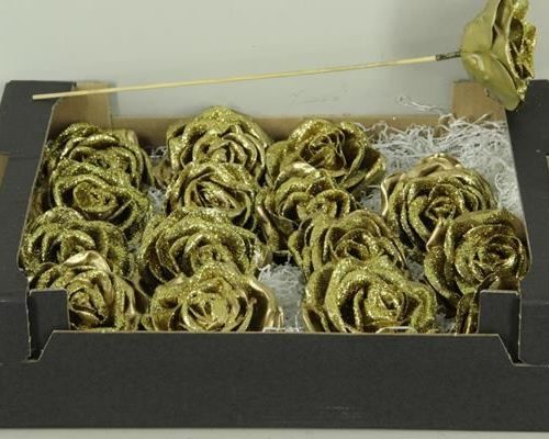 Wax rose gold glitter - Wax rose gold glitter