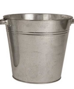 Emmer bologna zink ø25xh20cm zink