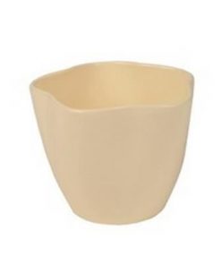 Pot paraty keramiek ø13xh11cm creme glanzend