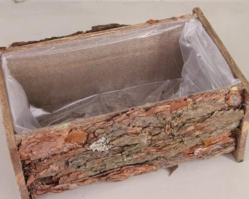 Planter pine bark 30x15cm/h12c - Planter pine bark 30x15cm/h12c