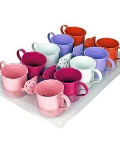 Gieter zink+tray pvc es6xh5,7cm assorted