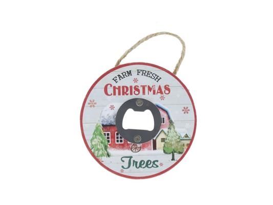 Bottle Opener Xmas 10cm 39717 - Decoratiemateriaal (h%) 1 Bottle Opener Xmas 10cm 39717 - Decoratiemateriaal (h%)