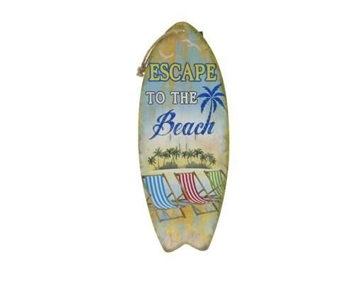Surfboard Mdf 50cm-escape - Decoratiemateriaal (h%)