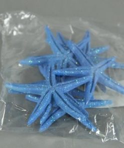 Starfish Polyresin Aquabl(8pc) - Decoratiemateriaal (h%)