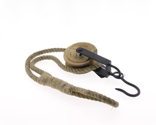 Hook Mtl/wood Brown/nat. 47187 - Decoratiemateriaal (h%)