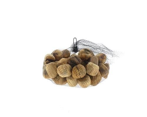 Stone Wood Bag 50pcs Natural - Decoratiemateriaal (h%)