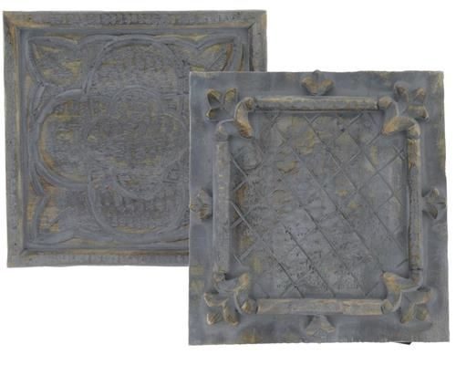 Wall Panel Wood 30x30 Grey Mix - Decoratiemateriaal (h%)