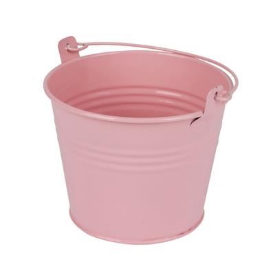 Emmer sevilla zink ø11,7xh9cm - es10,5 roze glans