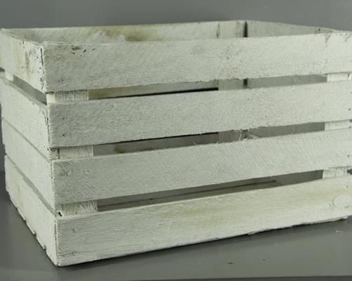 Fruit Box Whitewash (50x40x30) - Decoratiemateriaal (h%)