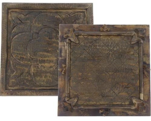 Wall Panel Wood 50x50 Nat. Mix - Decoratiemateriaal (h%)