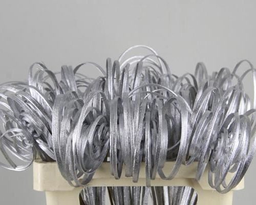 Stem Cane Coil Silver - Decoratiemateriaal (h%)