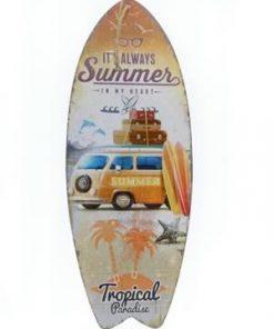 Surfboard Mdf 78cm-summer - Decoratiemateriaal (h%)