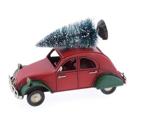 Car C Duck 16x6x10cm 35504 - Decoratiemateriaal (h%)