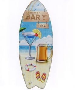 Surfboard Mdf 78cm-bar - Decoratiemateriaal (h%)