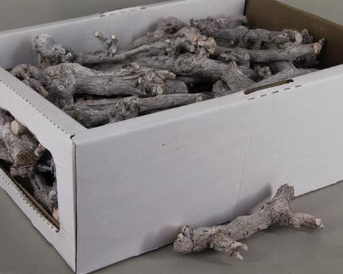 Grape wood box whitewash 20-25 - Grape wood box whitewash 20-25