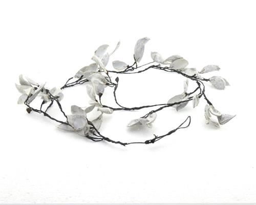 Garland In 100cm White 46197 - Decoratiemateriaal (h%)