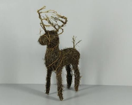 Deer Rattan & Twigs 42cm - Decoratiemateriaal (h%)