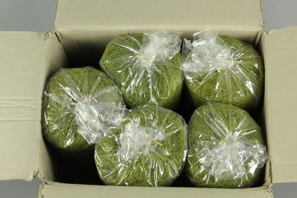 Cocosfiber Green (bag 300g) - Decoratiemateriaal (h%) 1 Cocosfiber Green (bag 300g) - Decoratiemateriaal (h%)