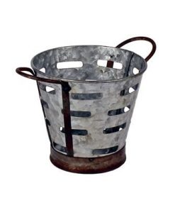 Pot olympia zink es9xh8,7cm + pvc inlay