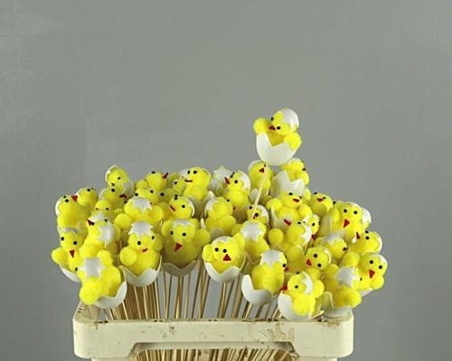 Stick Chicken In Egg Yel/white - Decoratiemateriaal (h%)