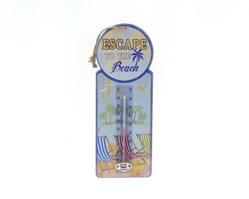 Thermometer Mdf Escape 27x10 - Decoratiemateriaal (h%)